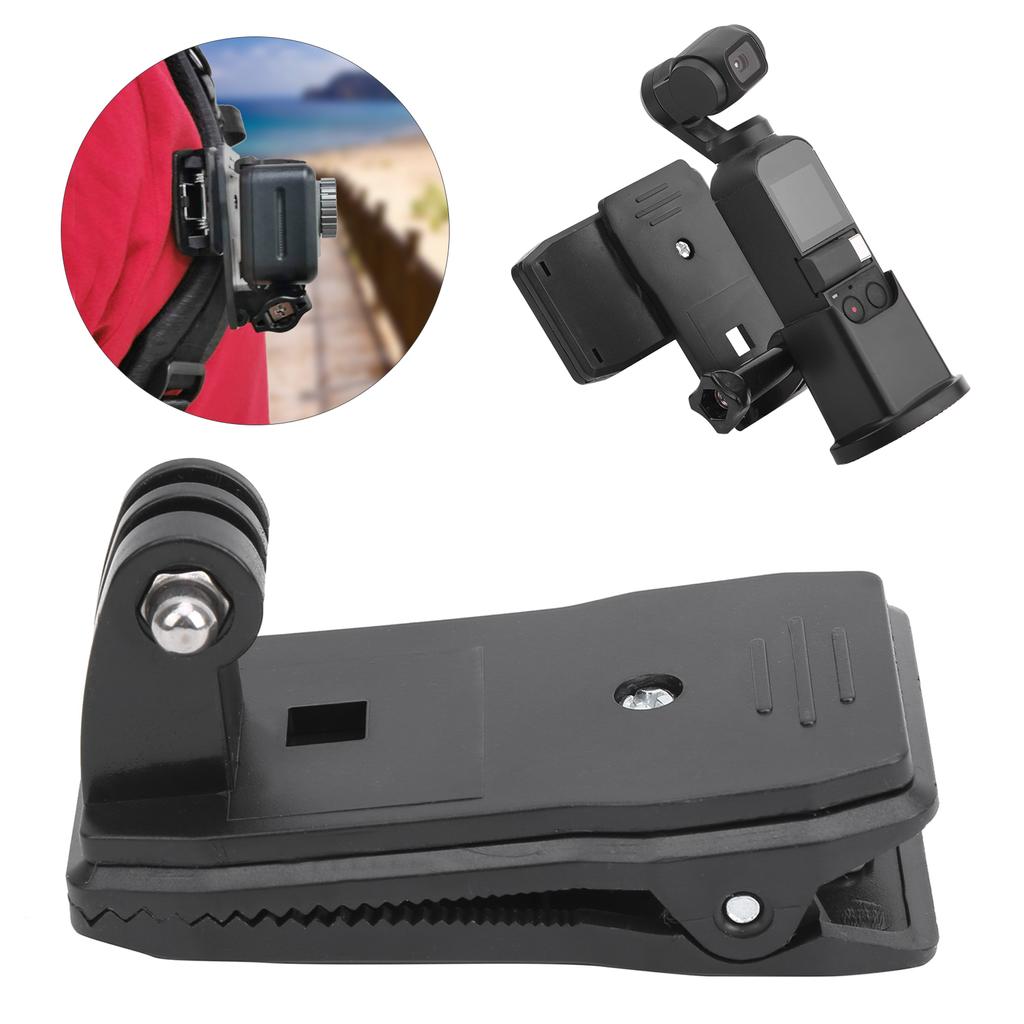 Action Camera Backpack Shoulder Strap Clip Holder Clamp Mount for DJI OSMO POCKET