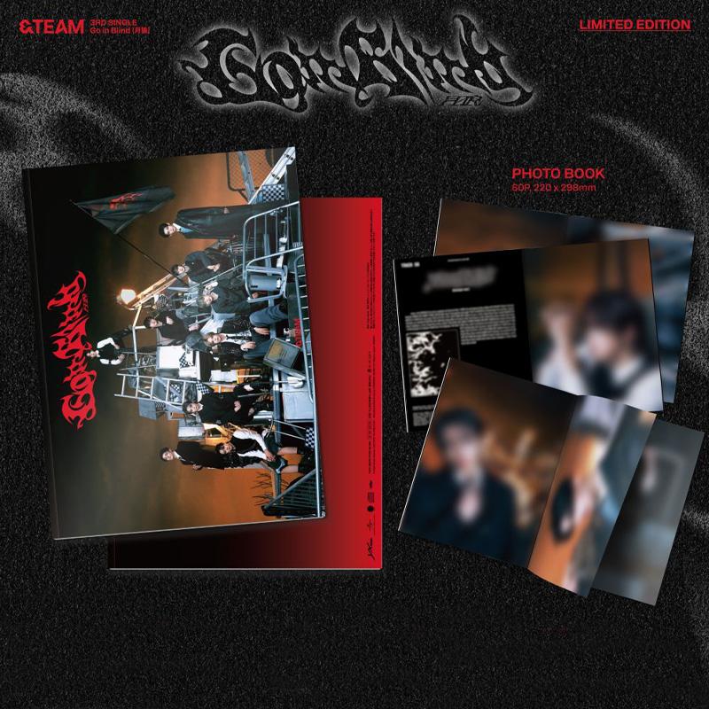 &TEAM 3-й СИНГЛ «Go in Blind» ОГРАНИЧЕННОЕ ИЗДАНИЕ