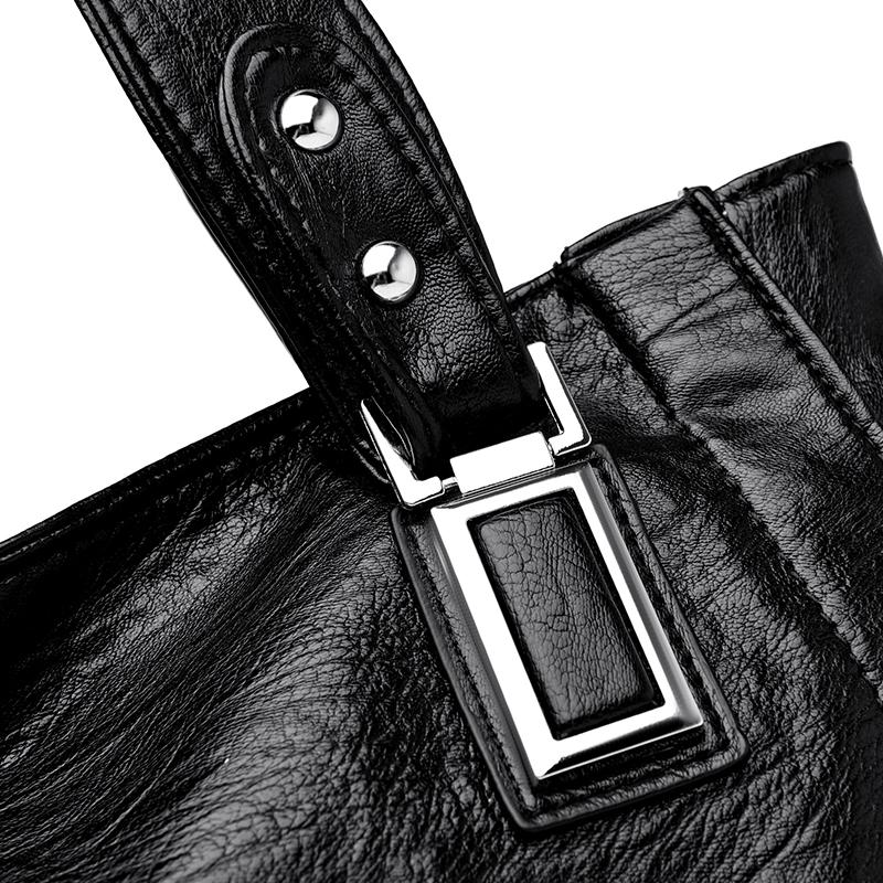 Сумка на плечо, женская большая вместительная сумка, мягкая кожаная сумка для мамы, сумка через плечо, сумка под мышками