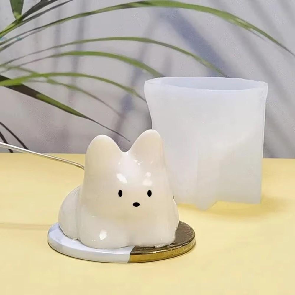 3D Shape Silicone Cat Mold Reusable Jelly Bowl Durable Cake Mold Kitchen Use