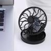 Portable Mini Solar Powered Clip Fan Summer Hat  Clip Cooler Fan Outdoor Camping Hiking Wilderness Survival Fans Foot Warmer