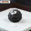 Исинская фиолетовая глина Маленький угольный шар Чайный питомец Японские чайные игры Чайная фигурка Игрушки для игры Чайная статуэтка Украшения Принадлежности Мастерство Ремесло