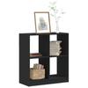 VidaXL Black Bookcase 68.5x32x75 Cm Engineered Wood, Shelf, Bookshelf, Book Holder, Storage Cabinet, 852808