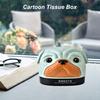 Практичная съемная многоцелевая коробка для салфеток с милыми мультяшными собаками, держатель для туалетной бумаги, офисные принадлежности, контейнер для салфеток