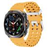 Аксессуары для Galaxy Watch Ultra Синий ремешок Силиконовый спортивный браслет ремешок Для Samsung Galaxy Watch 7 Ultra 47 мм Оригинальный ремешок