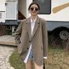 White Suit Jacket for Women In Spring Autumn Loose Design Casual Temperament Suit Jacket for Women Jackets & Coats Women’s
