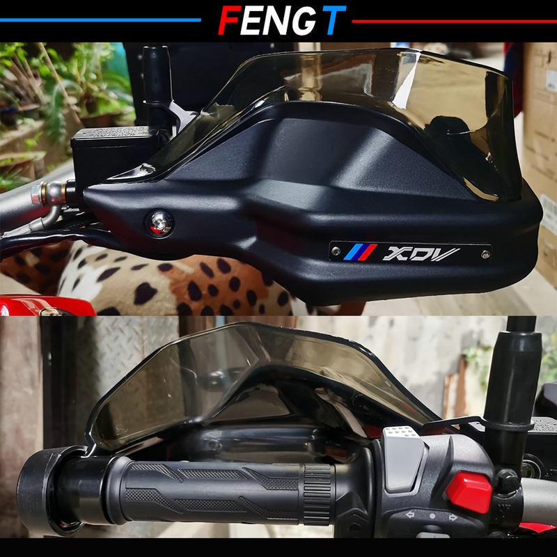 Motorcycle Handguards FOR longjia XDV250si XDV300i with XDV Handguard Hand Guards Windshield Guard ounting bracket