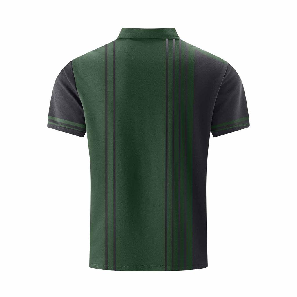 Мужская летняя дышащая рубашка с короткими рукавами и культурой отдыха