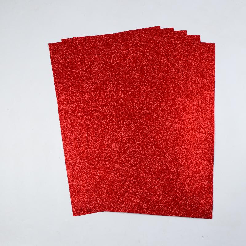 Блестящая блестящая пена EVA Craft Paper 5 шт. 40x60 см 1,5 мм Мягкие губчатые листы для DIY аксессуаров для волос, детских творческих проектов