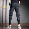 Men's 2024 Ice Silk Ankle-Length Casual Sports Pants - Summer Thin Tencel Korean Slim Fit Trousers