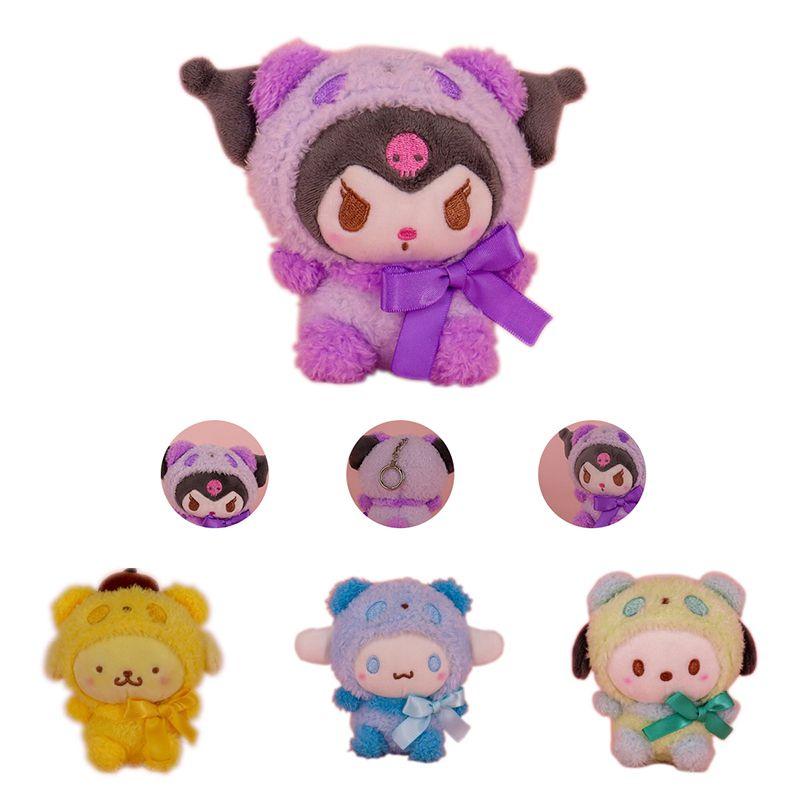 Очаровательная плюшевая игрушка Sanrio Melody Cinnamoroll Kuromi для коллекционеров и фанатов