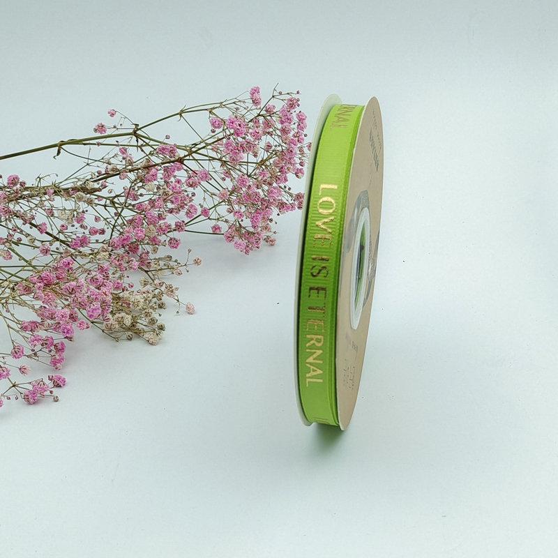 1 см качественная термофиксированная лента для горячего тиснения с нитками для упаковки цветов с надписью
