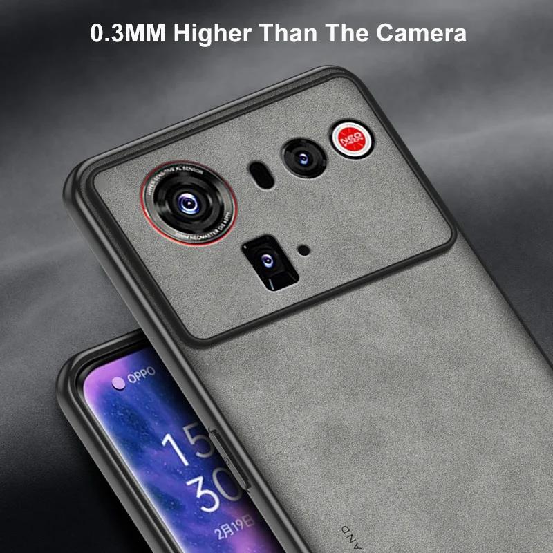 EUCAGR Роскошный чехол-книжка из ПУ-кожи для Nubia Z80 Ultra, задняя крышка для ZTE Nubia Z80Ultra 5G, силиконовый, ударопрочный, полная защита