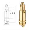 1/2 Pc Universal Brass Spring Plug Bounce Valve For Basin Sink Bath Basin Wastes