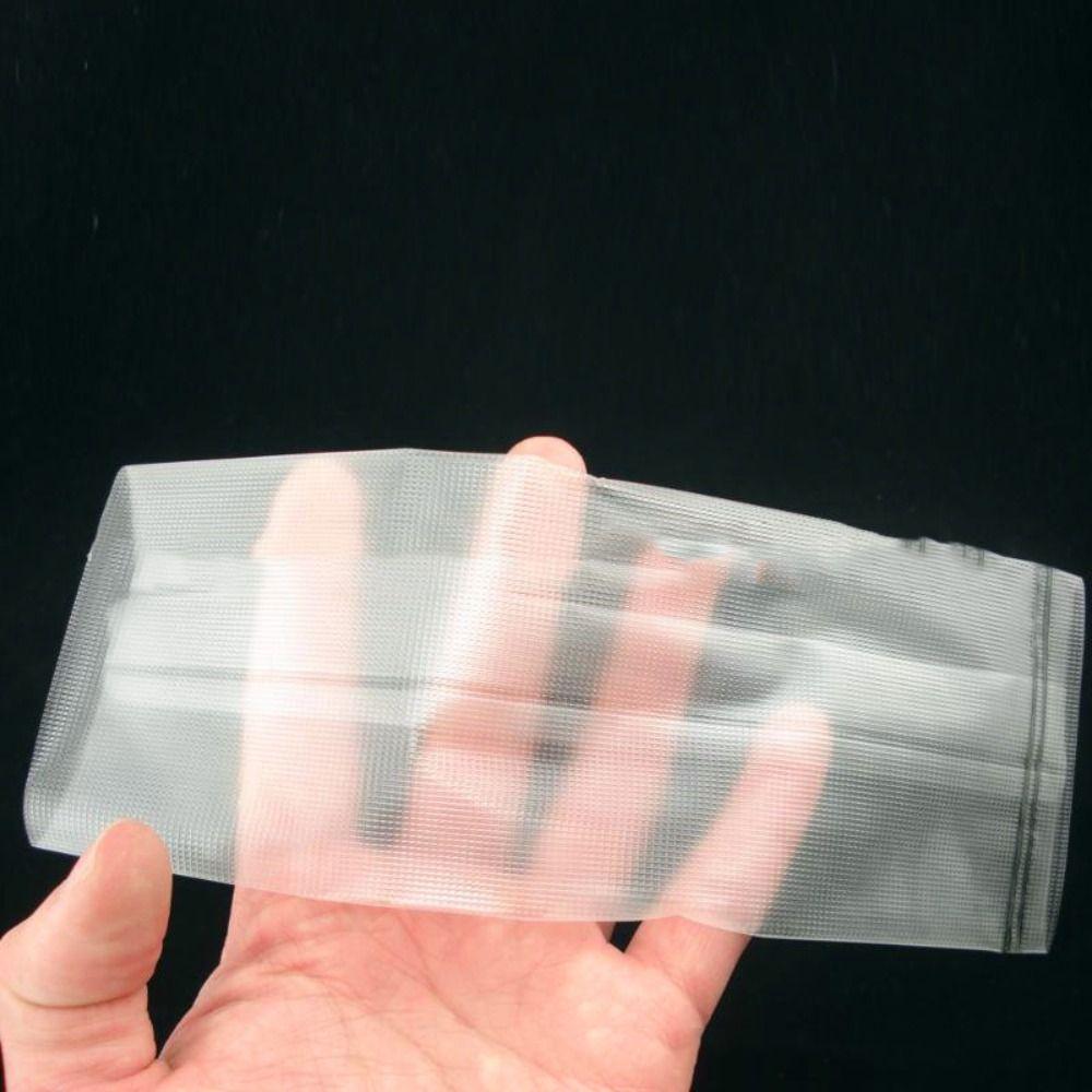 100PCS Embosssed Film Carp Fishing Bait Bag PVA Water Soluble Sack Water-soluble Bag  Carp Fishing