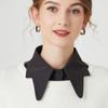 Fashion Lapel Shirt Detachable Collar for Womens White Autumn Sweater Blouse Fake Collar Girls Removable Shirt Neck False Collar