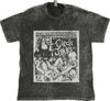 Circle Jerks Классная комната Панк-рок на 100% хлопковой винтажной стираной футболке Унисекс