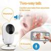 CrossVB609 3.2" Wireless Baby Monitor with Two-Way Talk, Night Vision, and Temperature Measurement