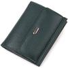 Spacious Wallet for Women of Medium Size Made of Genuine Leather Flotar CANPELLINI 21812 Green