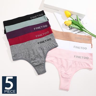 5 шт./компл. утягивающие трусики женские нижнее белье трусики с высокой талией женское нижнее белье сексуальные стринги трусы трусики Bodyslim