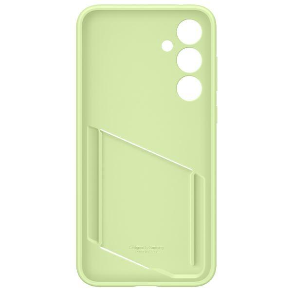 Etui do Samsung Galaxy A35 Card Slot Limonkowe