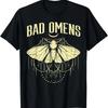 Moth Bad Omens Funny Myth Superstitions Women Men Kids Youth T-Shirt