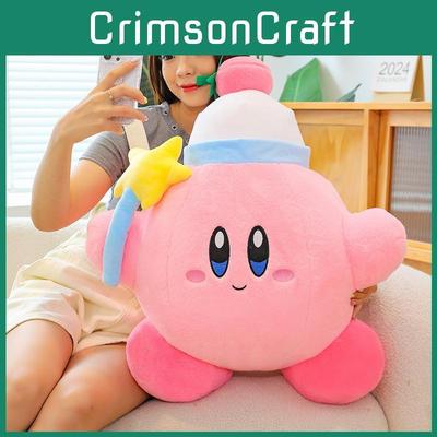 Плюшевая игрушка Кирби Подушка для сна с мягким полипропиленовым наполнителем Подарок на день рождения для девочек