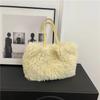 Large Capacity Fur Shoulder Bag for Women Casual Shoulder Bag New Fashion Trend