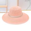 Новая летняя женская соломенная шляпа, пляжная шляпа, уличная солнцезащитная шляпа с защитой от ультрафиолета, защита от солнца и солнцезащитный козырек