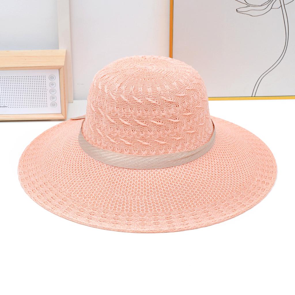 Новая летняя женская соломенная шляпа, пляжная шляпа, уличная солнцезащитная шляпа с защитой от ультрафиолета, защита от солнца и солнцезащитный козырек