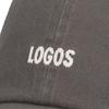 LOGOS Базовая хлопковая кепка с логотипом (Темно-серый)