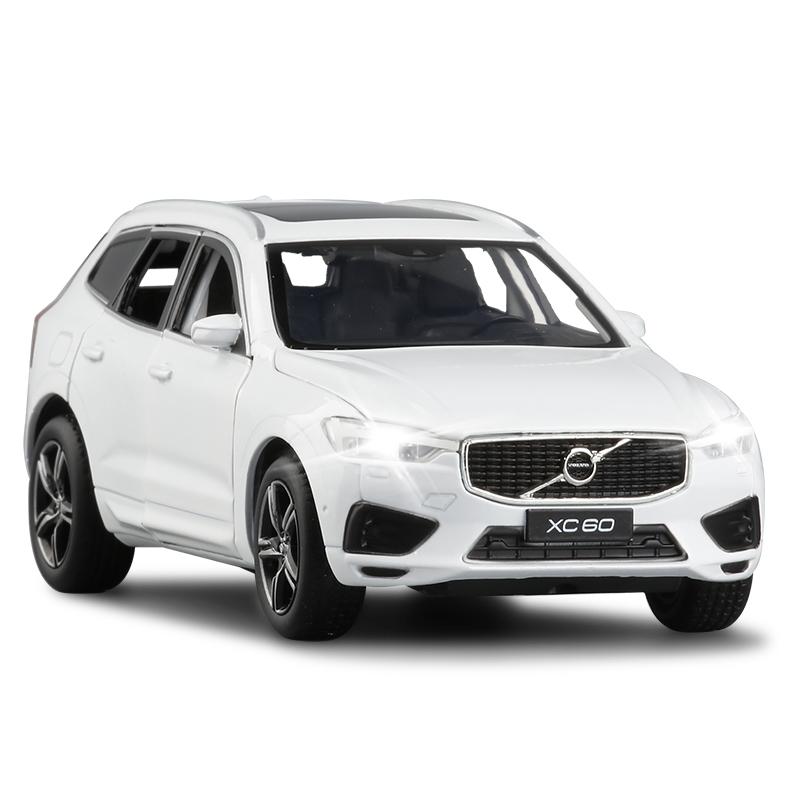 Gbnkr10 1:32 ВЛОВО XC60 XC90 Внедорожник Внедорожник Литая Модель Игрушечные Машинки Звук Свет Оттяни Назад Машина Игрушки для Детей