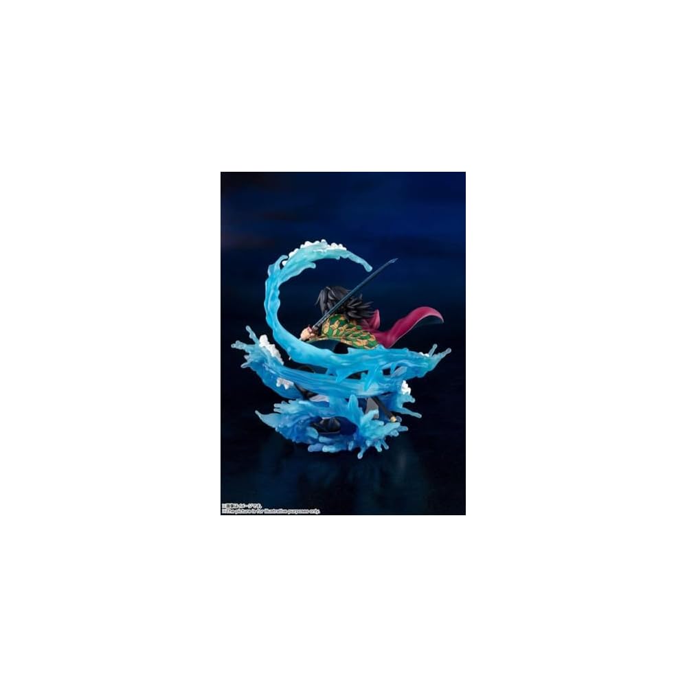 TAMASHII NATIONS Figuarts Zero Клинок, рассекающий демонов Гию Томиока Фигурка Дыхание Воды 170 мм ПВХ АБС Окрашенная Коллекционная