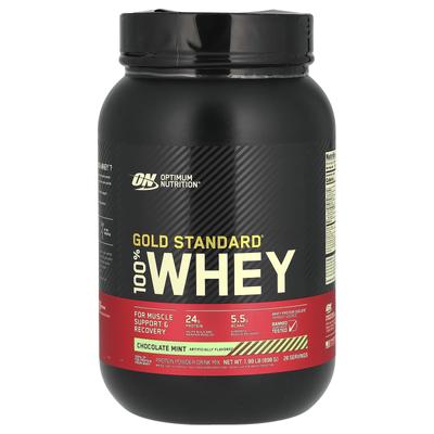 Gold Standard 100% Whey, Шоколадная мята, 1,98 фунта (898 г)