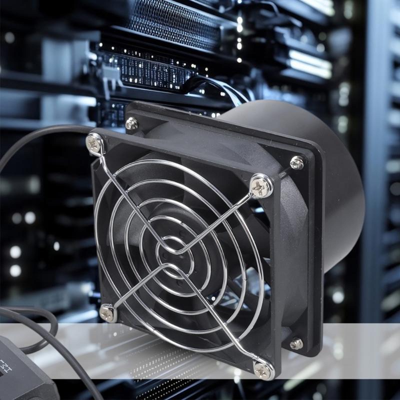 Пластиковый вентилятор-воздуходувка с 3 скоростями, питание от USB 5 В, для станции электронного ремонта, теплицы