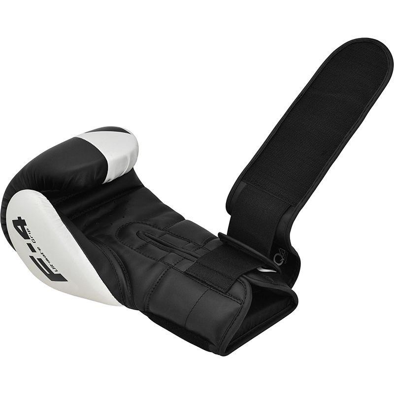 RDX REX F4 Boxing Gloves Black/White 14oz