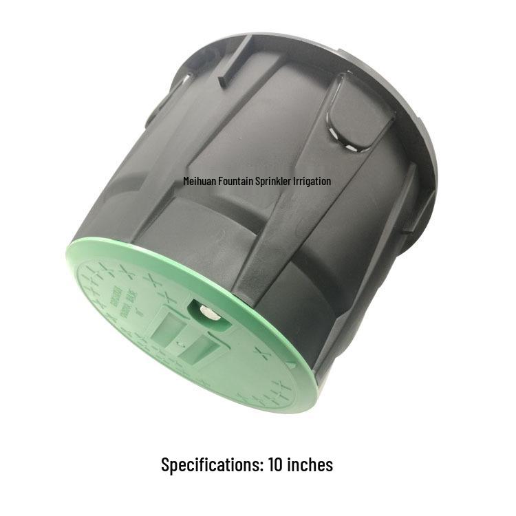 In-ground Sprinkler Valve Box with Cover for Lawn Water Outlet and Sprinkler Head Protection