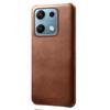For Xiaomi Redmi Note 14S 4G Case Calf Texture PU Leather Hard PC Protective Phone Cover