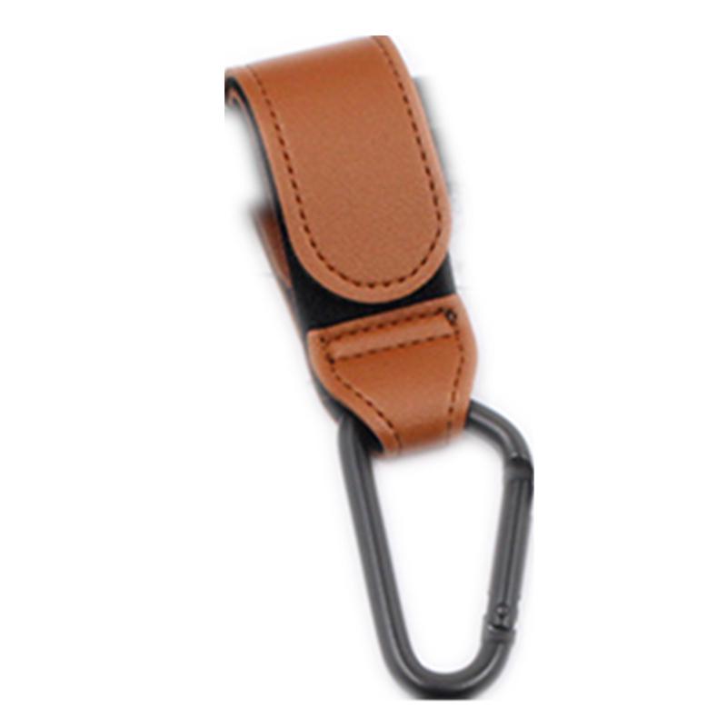 Leather Baby Bag Stroller Hook Pram Rotate 1/2pcs 360 Degree Rotatable Cart Organizer Pram Hook Stroller Accessories
