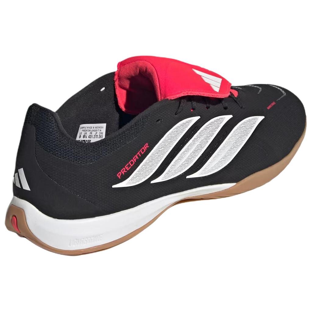 adidas Predator League IC Core Black Cloud White Унисекс Кроссовки Cloud-White Lucid-Red JR4741