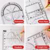 Drawing Rulers Geometric Ruler Mathematics Drawing Template Mathematics Ruler  Student Use