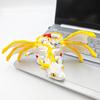 3D-печатная большая фигурка дракона с рогами, пластиковое украшение для стола, рождественский подарок, подарок на день рождения, украшение для детей