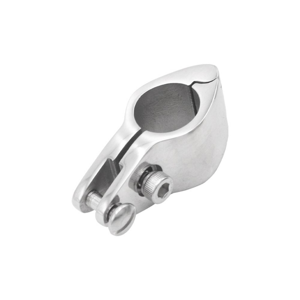 Heavy Duty Boat Top Hinged Jaw Slide Clamp Stainless Steel 316 Marine Hardware Practical Support
