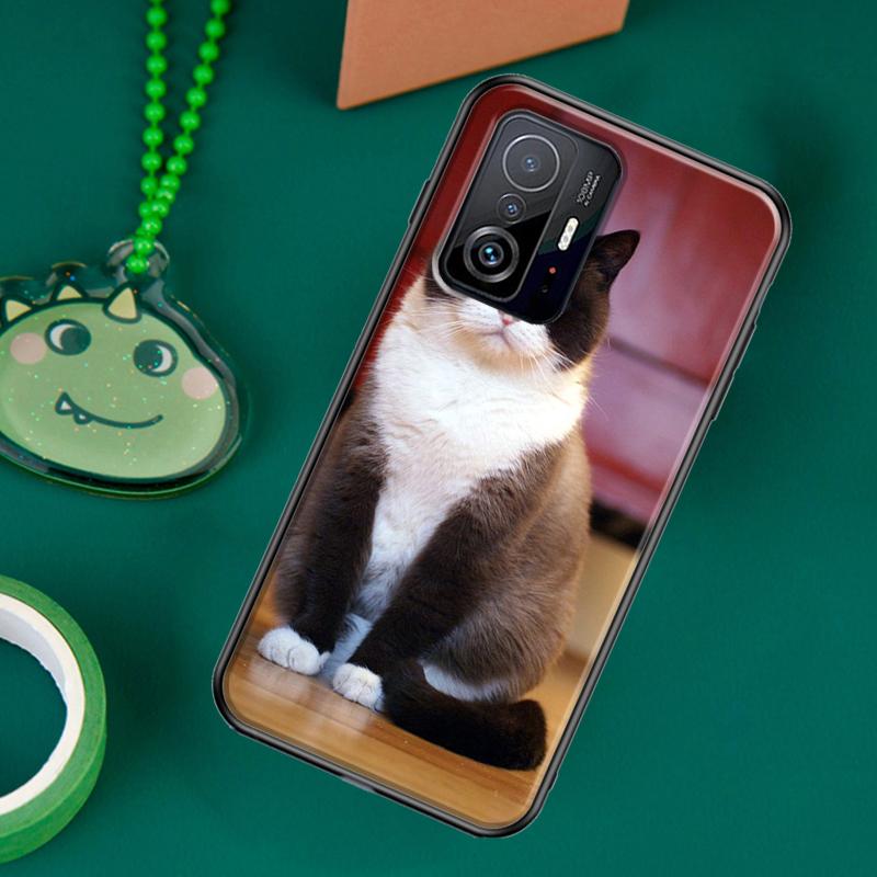 Чехол с британским короткошерстным котом для POCO F5 X5 X3 Pro X4 F4 GT F3 M5s C40, чехол для Xiaomi 13 12 Lite 11T 12T Pro 12X