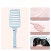 Pink Hairbrush Air Cushion Comb Fluffy AntiHair Loss Massage Hair Brush For All Hair Type For Long Thick Natural Hair Thin Curly