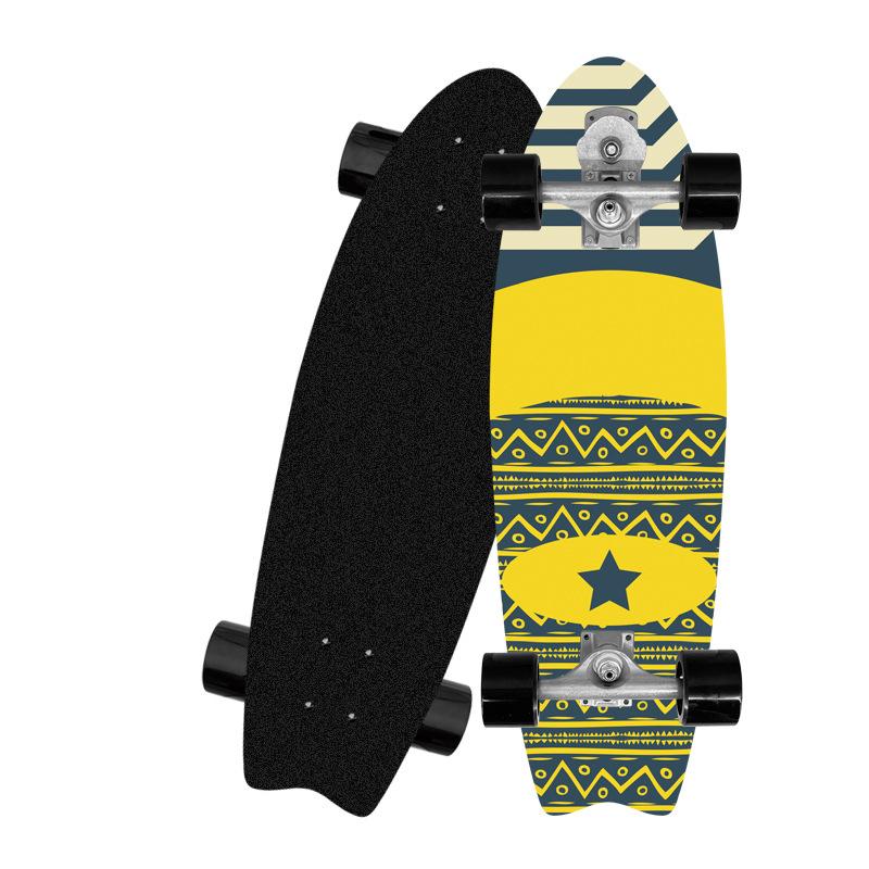 S7 Land Surf Скейтборд 815x255x125 мм Доска для серфинга Скейтборд S7 Кронштейн Доска для серфинга Рыба Скейтборды Лонгборд Доски