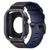 Чехол + Нейлоновый ремешок для Apple Watch Серии 11 10 42 46 мм Ultra 3 49 мм Защитный TPU PC Чехол для Iwatch 987 44 45 мм 6SE54 40 41 мм