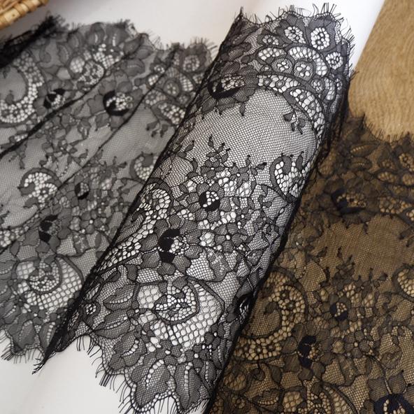 3 метра кружевная бейка для ресниц, ширина 35 см, высококачественное кружево для ресниц, юбка «сделай сам», удлиняющая одежда, швейная ткань, кружевная ткань