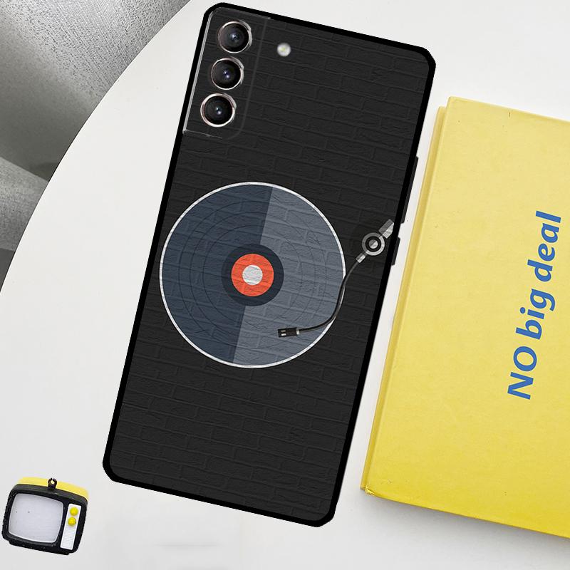 Minimalist Music Lover Phone Case For Samsung Galaxy S25 S26 Ultra S20 S21 S22 S23 Plus S10 S25 FE S24 Ultra Cover