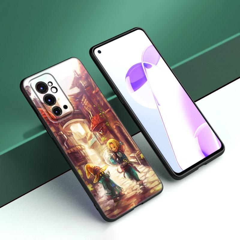 Чехол для телефона Game Final Fantasy Black Silicone для OnePlus 9 10 11 12 ACE 2V Pro 9RT 10T 10R Nord CE 2 3 Lite N10 N20 N30 5G